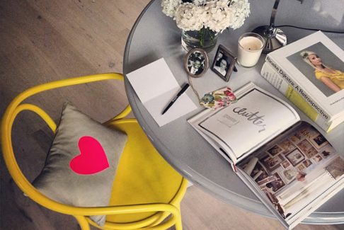 Thonet, bentwood, yellow, chair, instagram, instachallenge, Arent&Pyke, Megan Morton