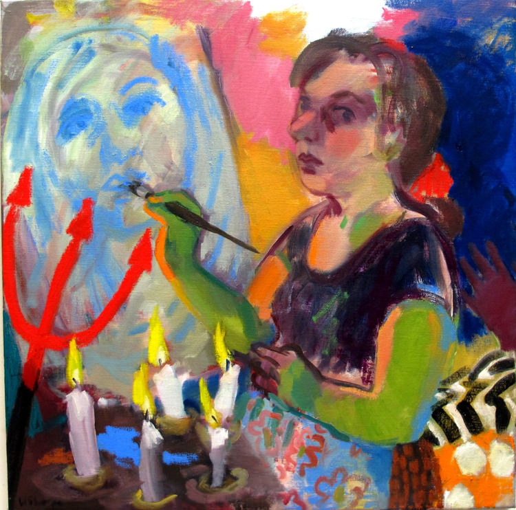 In/Out - Gallery Ecosse Autoportrait Wendy Sharpe