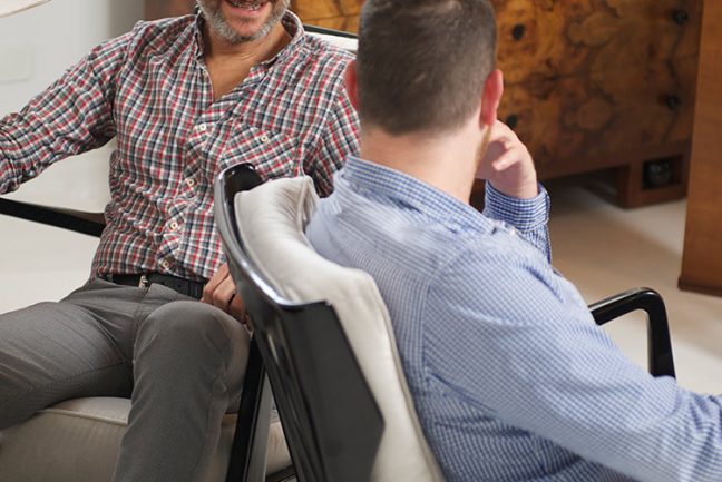 In/Out - Chat in a Chair: Nicholas & Alistair