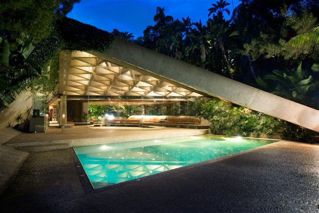 In/Out - John Lautner's Sheats-Goldstein House