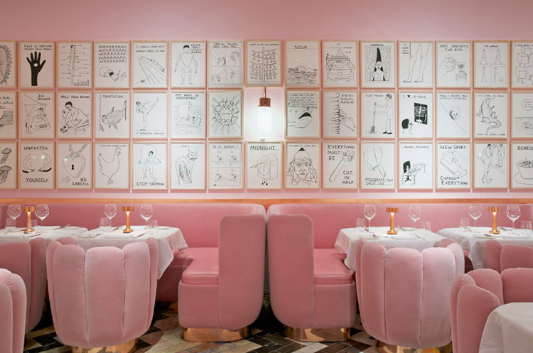 In/Out- OUT/ABOUT: India Mahdavi and David Shrigley at Sketch
