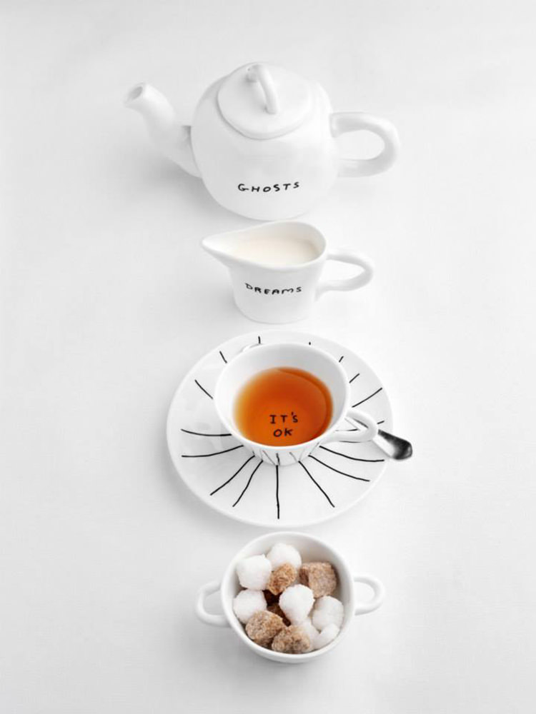 In/Out- OUT/ABOUT: India Mahdavi and David Shrigley at Sketch 