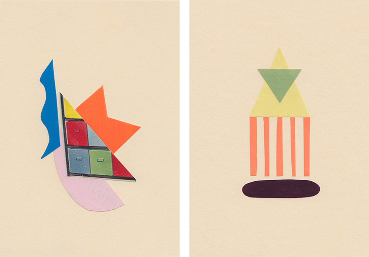 In/Out - Friday Musings: Chad Kouri 'Shape & Color Collage Studies'