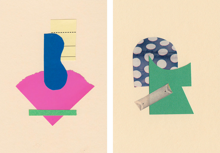 In/Out - Friday Musings: Chad Kouri 'Shape & Color Collage Studies'
