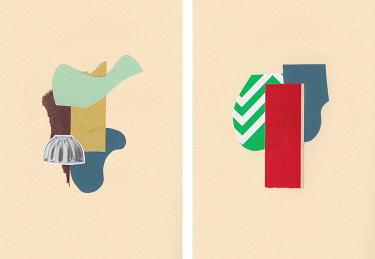 In/Out - Friday Musings: Chad Kouri 'Shape & Color Collage Studies'