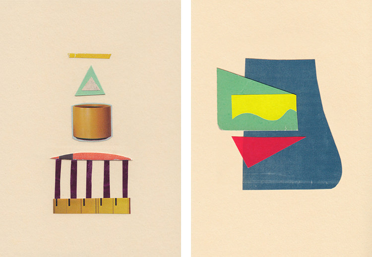 In/Out - Friday Musings: Chad Kouri 'Shape & Color Collage Studies'
