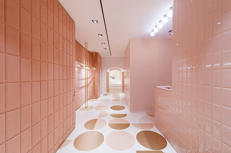 In/Out: India Mahdavi designs Red Valentino flagship, Rome 