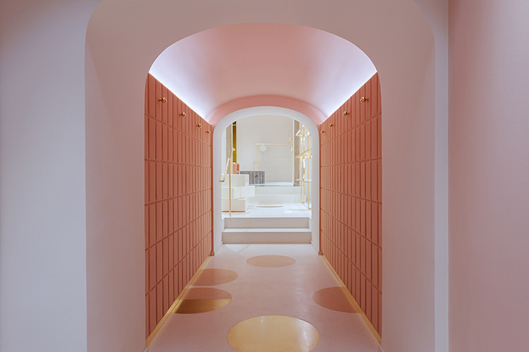 In/Out: India Mahdavi designs Red Valentino flagship, Rome 