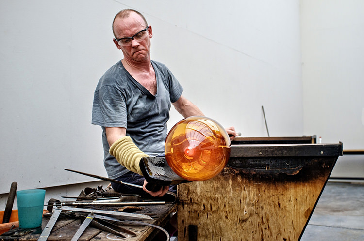 In/Out: Michael Ruh - Glass Artist, London