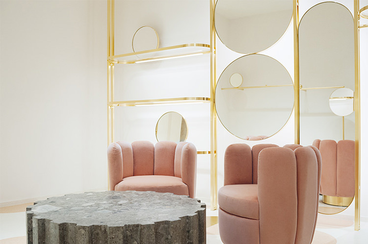 In/Out: India Mahdavi designs Red Valentino flagship, Rome 