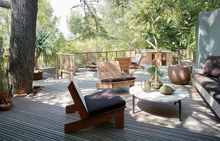 In/Out:The R.M. Schindler house of L.A. designer Pamela Shamshiri