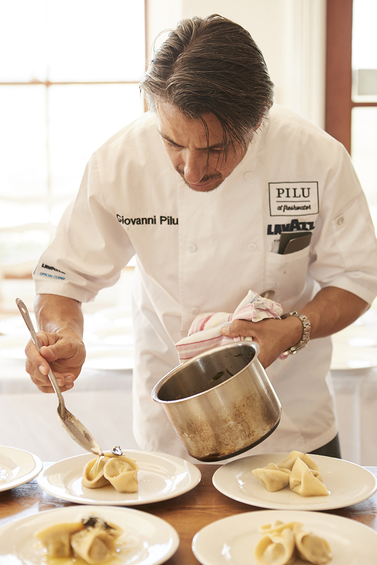 In/Out: Orange Pilu Lunch