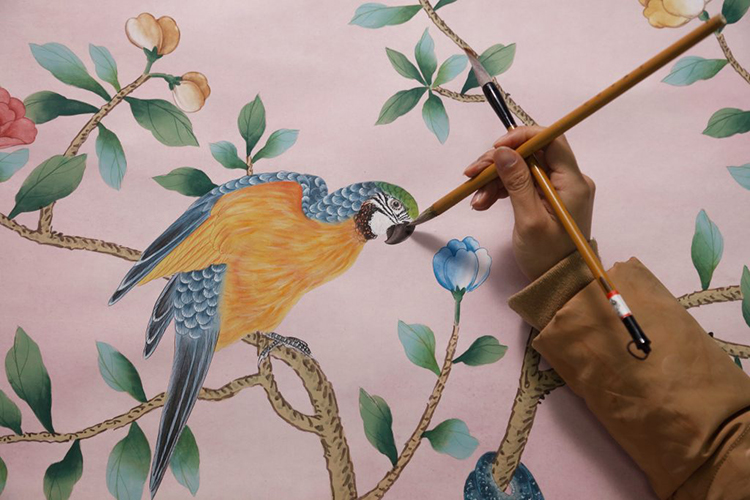 In/Out: Aquazzura for de Gournay