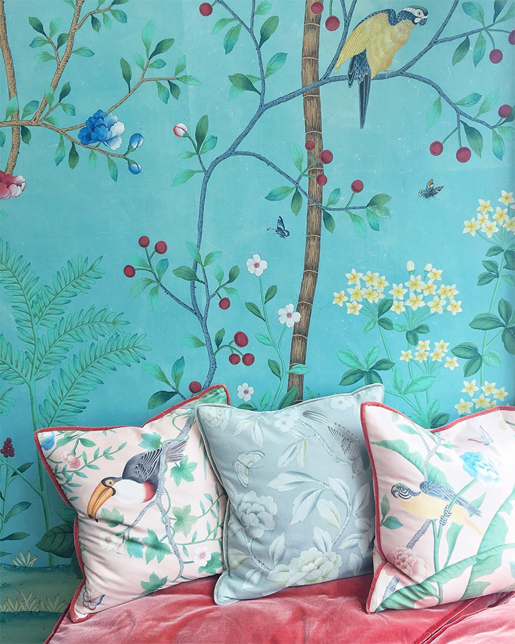 In/Out: Aquazzura for de Gournay